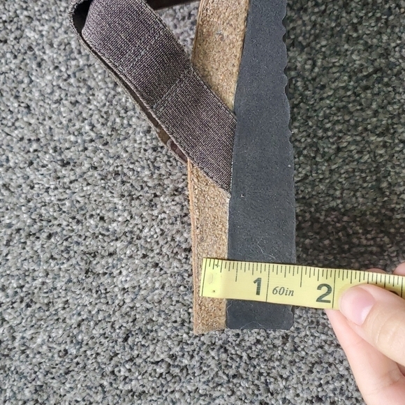 Naot Womens Leather Comfort Platform Sandals shoes sz 41 US 10 - Picture 11 of 12